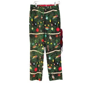 Shinestry The Christmas Tree Camo Men's 30/32 Novelty Christmas Pants Ugly NWOT
